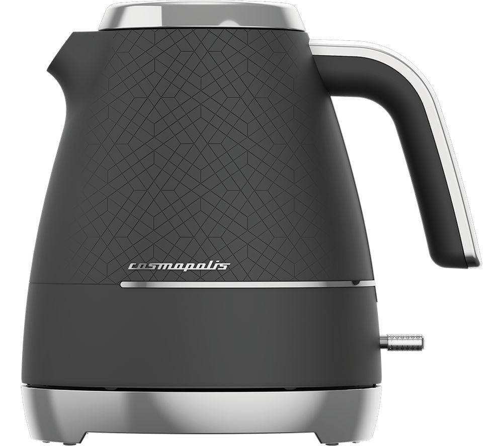 BEKO Cosmopolis WKM8307B Jug Kettle - Black & Chrome