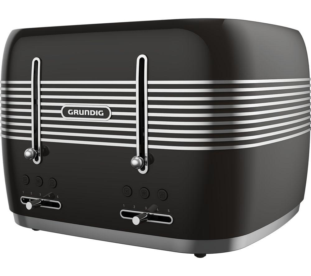 GRUNDIG TA7870B 4-Slice Toaster - Black