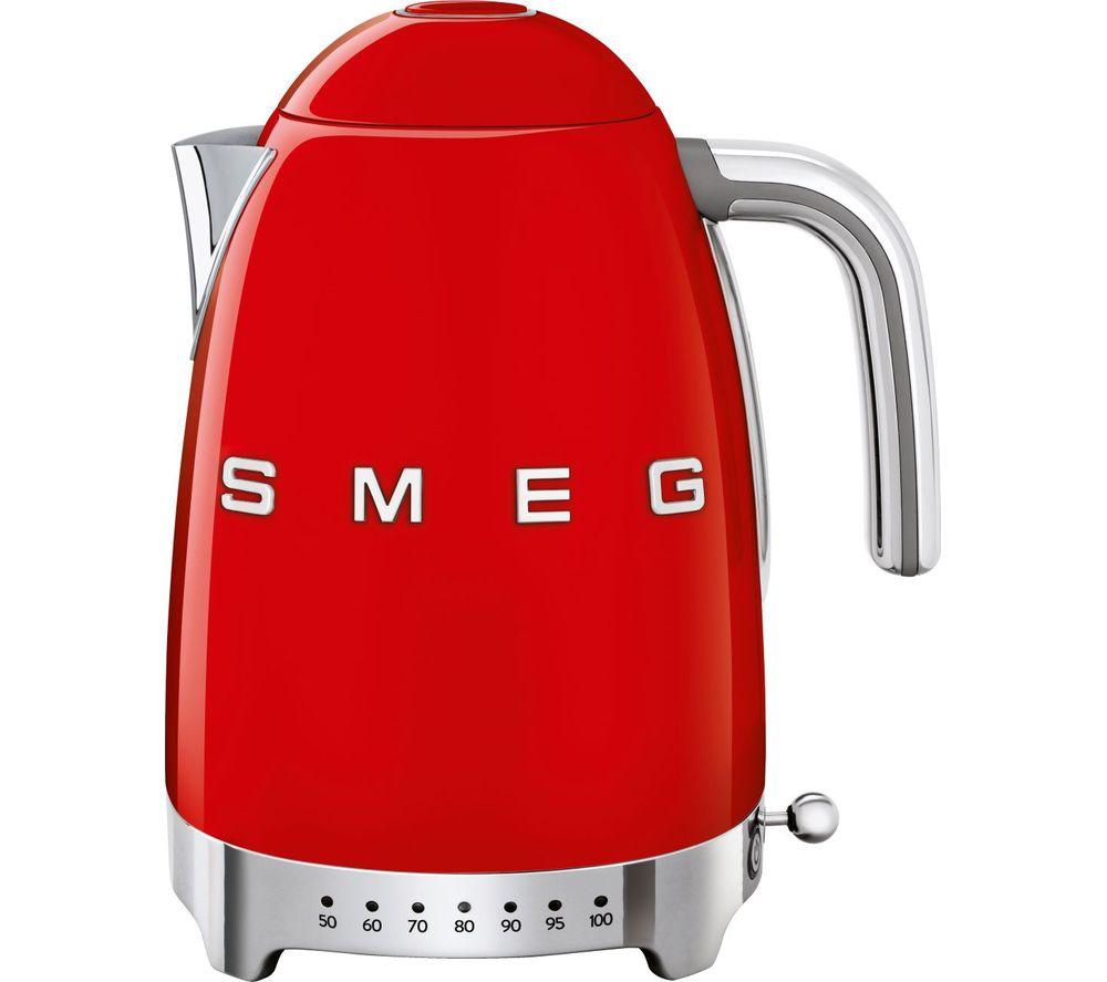 SMEG 50's Retro Style KLF04RDUK Jug Kettle - Red