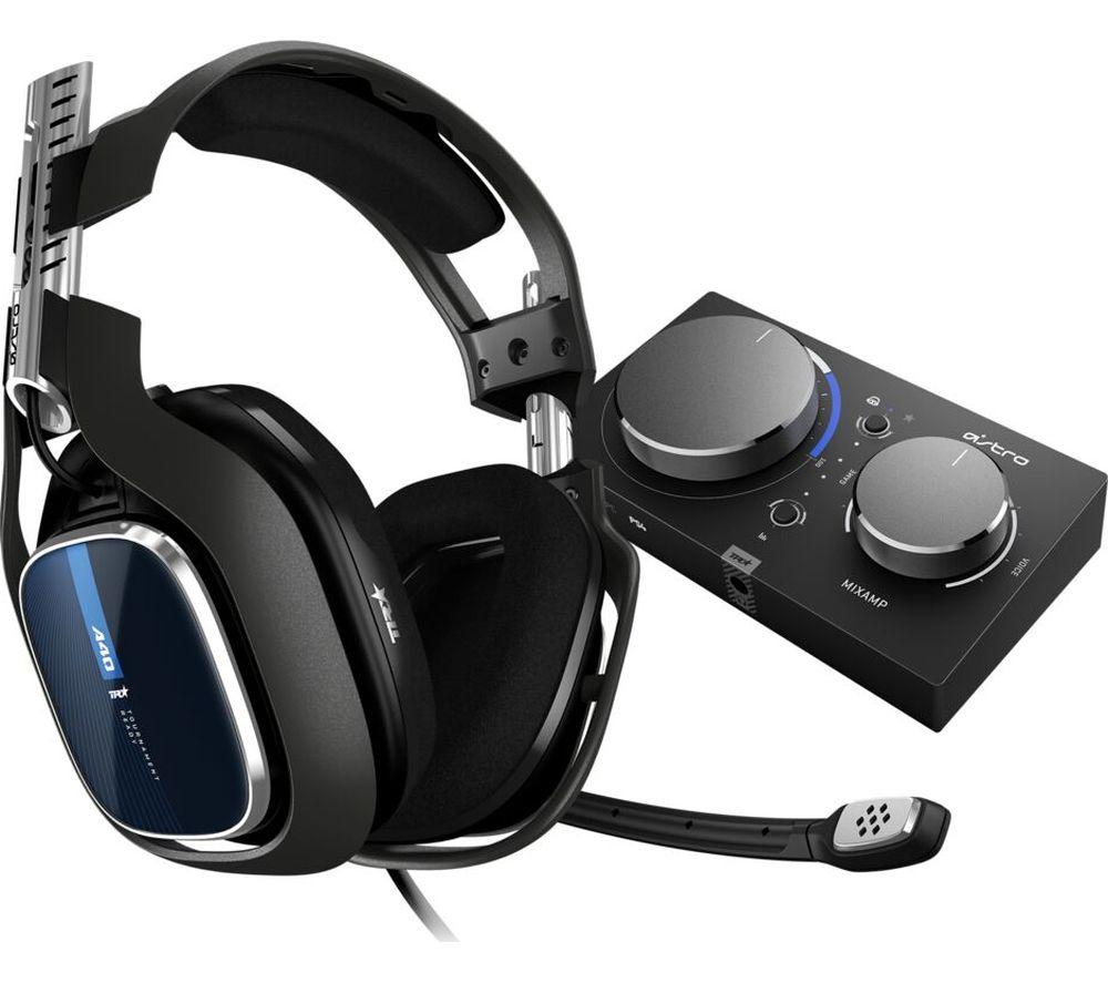 ASTRO A40TR Gaming Headset & MixAmp Pro - Black  Xbox  Black