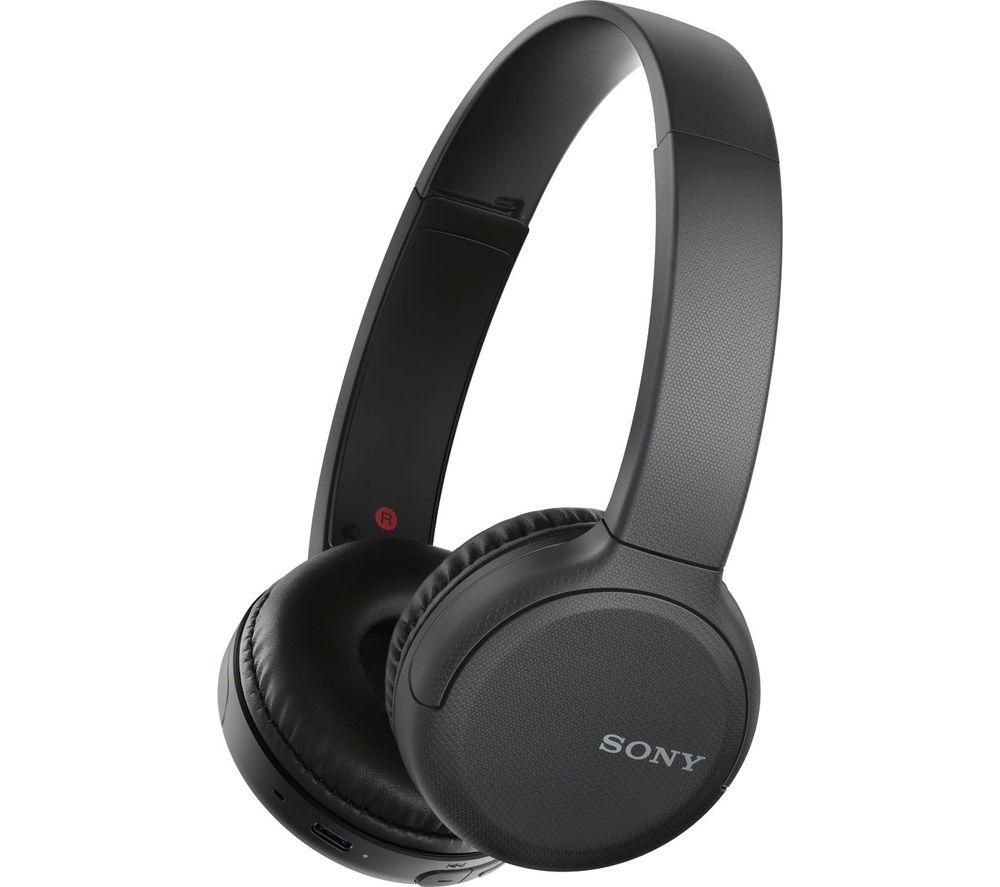 SONY WH-CH510 Wireless Bluetooth Headphones - Black
