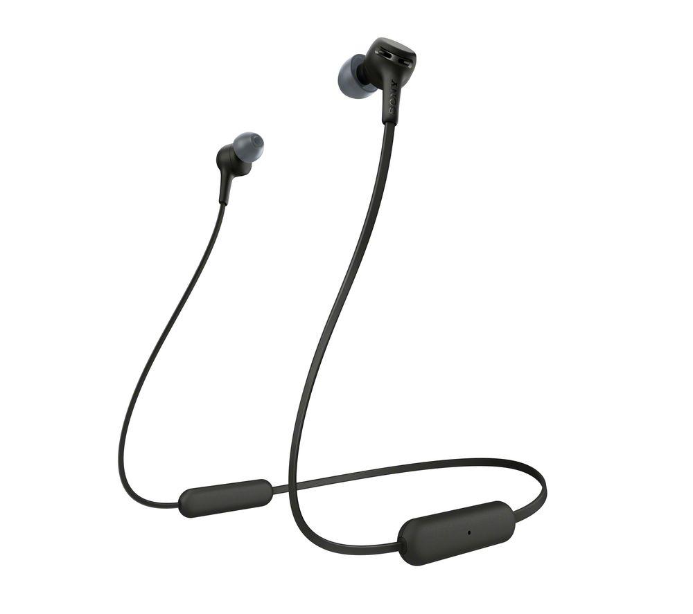 SONY Extra Bass WI-XB400 Wireless Bluetooth Earphones - Black