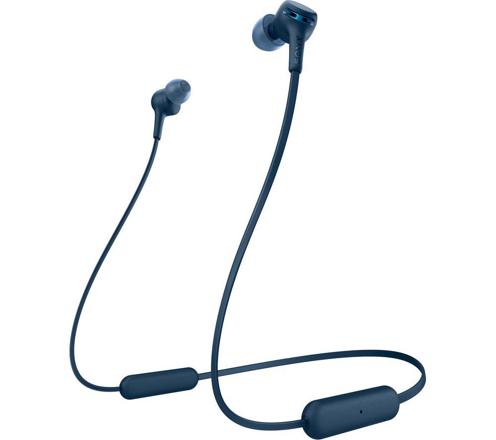 SONY Extra Bass WI-XB400 Wireless Bluetooth Earphones - Blue