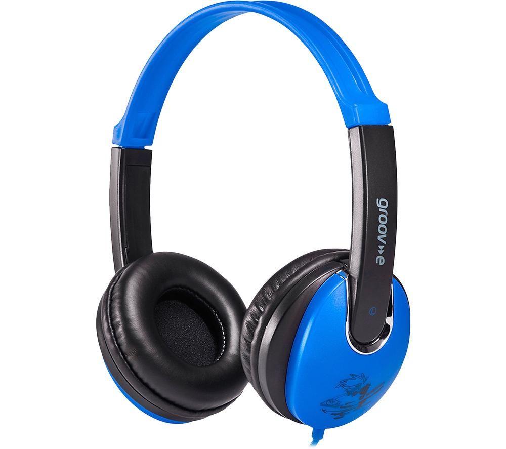 GROOV-E KIDZ GV-590-BB Kids Headphones - Blue & Black