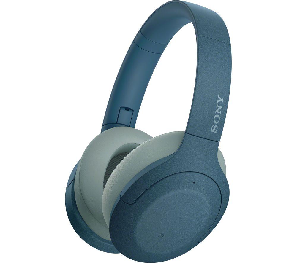 SONY WH-H910 Wireless Bluetooth Noise-Cancelling Headphones - Blue