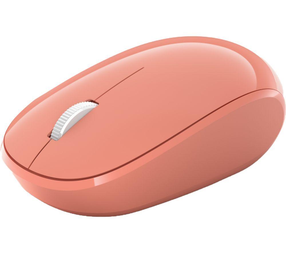 MICROSOFT Bluetooth Wireless Optical Mouse - Peach  Orange