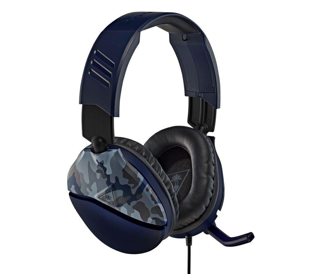 TURTLE BEACH Recon 70 Gaming Headset - Blue Camo  Patterned