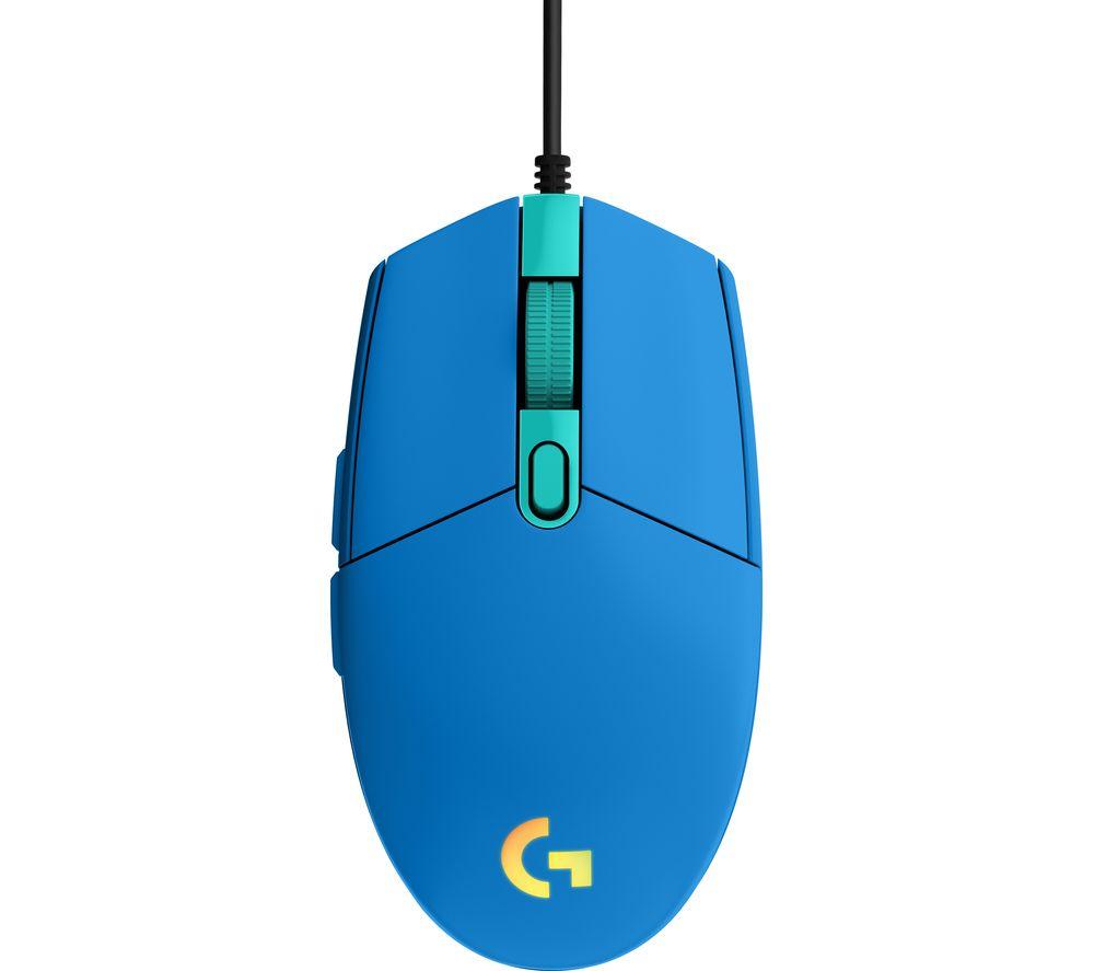 LOGITECH G203 Lightsync Optical Gaming Mouse - Blue