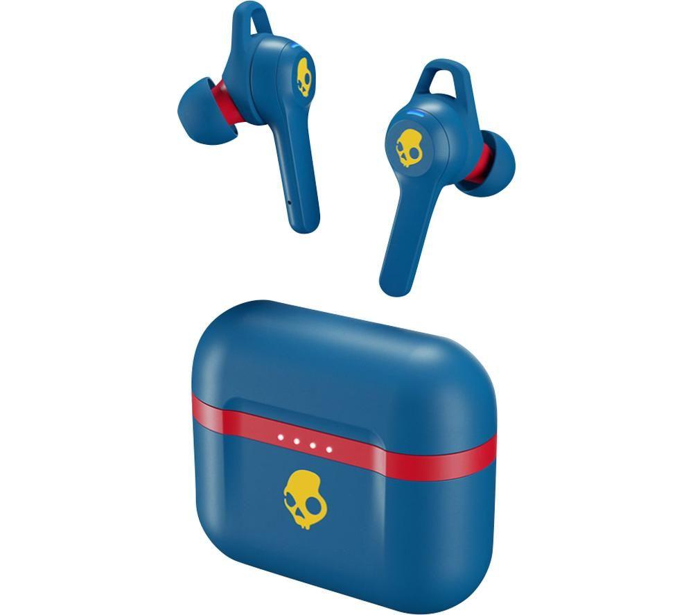 SKULLCANDY Indy Evo Wireless Bluetooth Earphones - 92 Blue