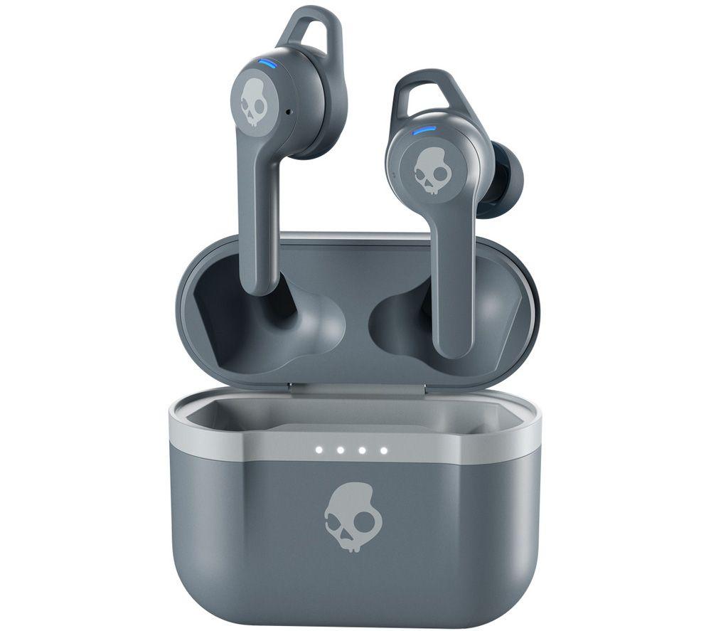 Skullcandy Indy Evo Wireless Bluetooth Earphones Chill Grey