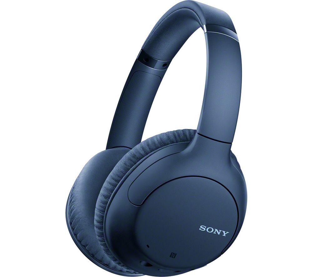 SONY WH-CH710N Wireless Bluetooth Noise-Cancelling Headphones - Blue
