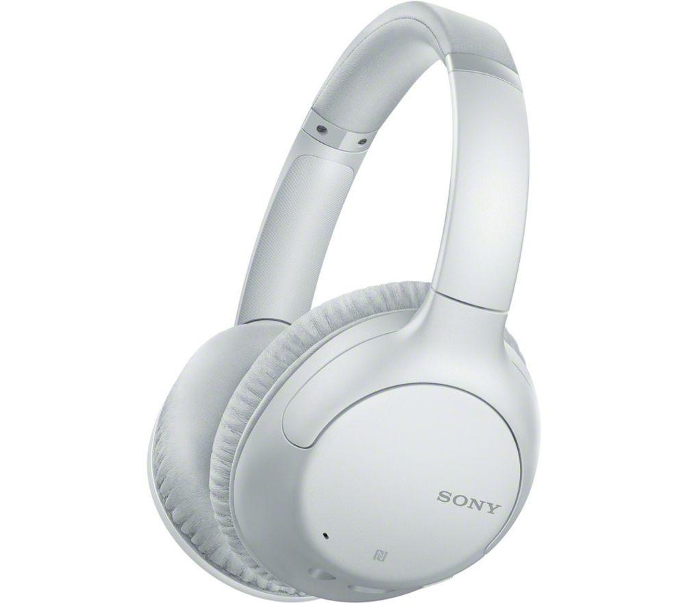SONY WH-CH710N Wireless Bluetooth Noise-Cancelling Headphones - White