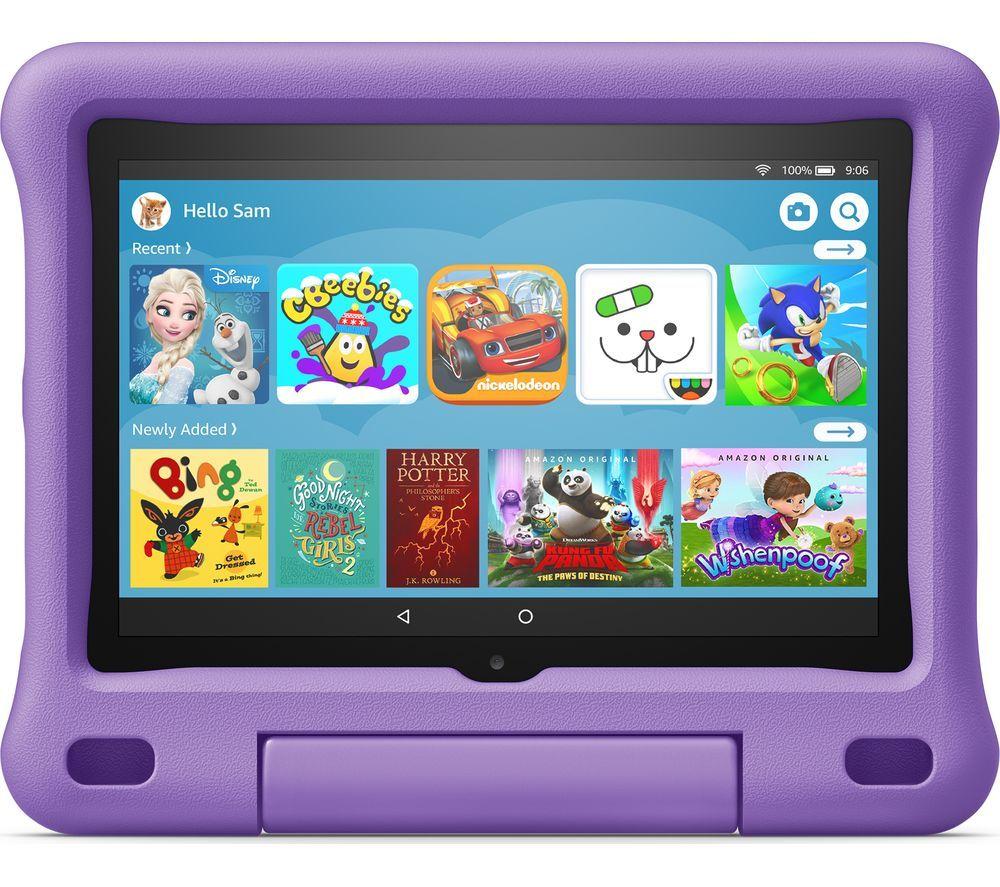 AMAZON Fire HD 8inch Kids Edition Tablet (2020) - 32 GB  Purple  Purple