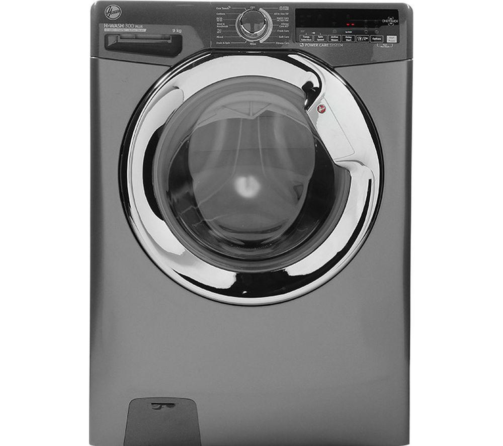 HOOVER H-Wash 300 H3WS69TAMCGE NFC 9 kg 1600 Spin Washing Machine - Granite