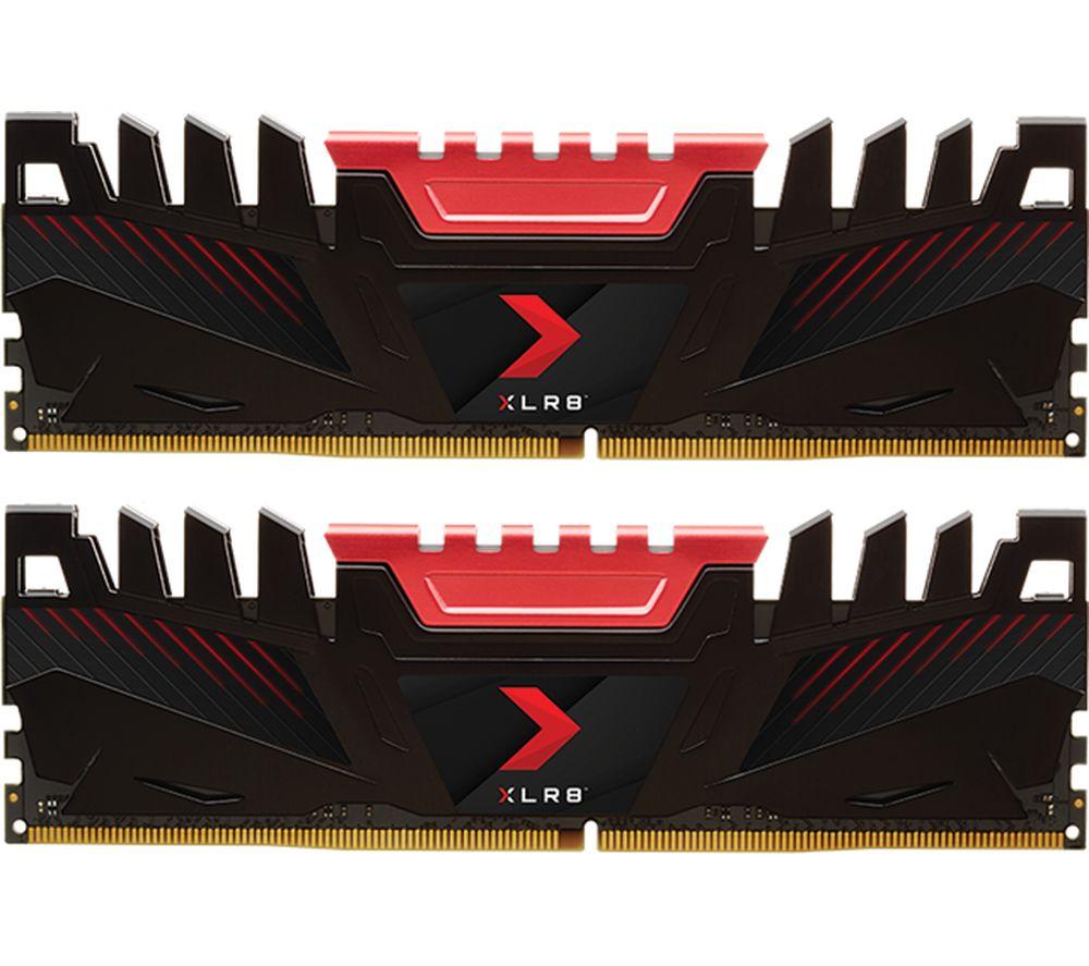PNY XLR8 DDR4 3200 MHz PC RAM - 16 GB x 2