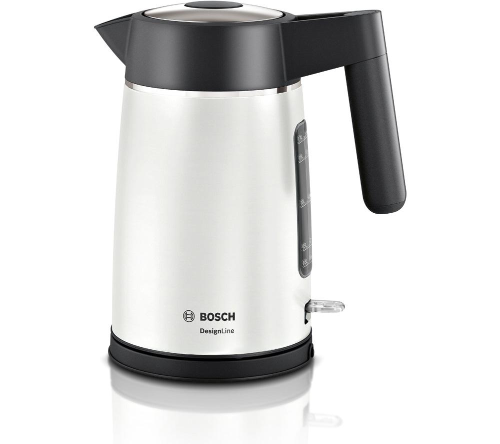 BOSCH DesignLine TWK5P471GB Jug Kettle - Black & White