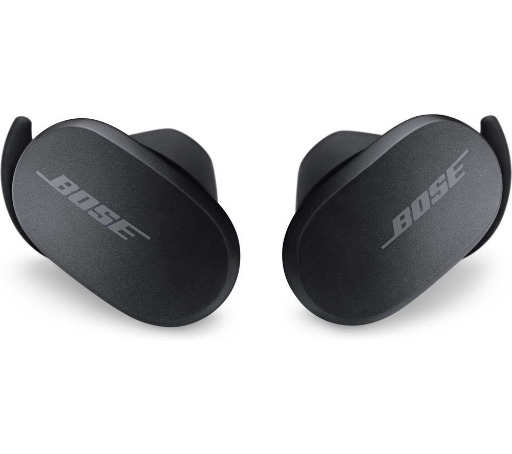 BOSE QuietComfort Wireless Bluetooth Noise-Cancelling Earbuds - Triple Black