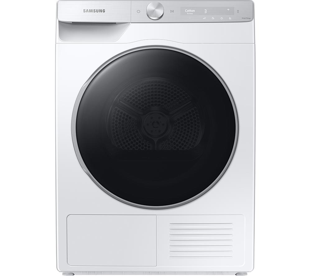 SAMSUNG DV90T8240SH/S1 WiFi-enabled 9 kg Heat Pump Tumble Dryer - White