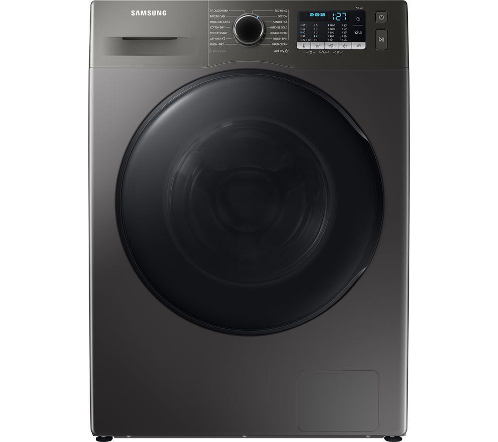 SAMSUNG ecobubble WD90TA046BX/EU 9 kg Washer Dryer - Graphite