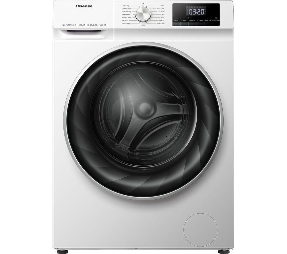 HISENSE WDQY9014EVJM 9 kg Washer Dryer - White