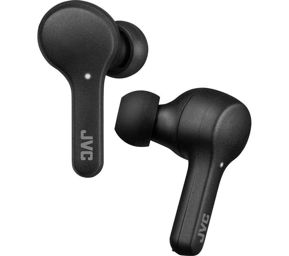 JVC Gumy HA-A7T-B-U Wireless Bluetooth Earphones - Black