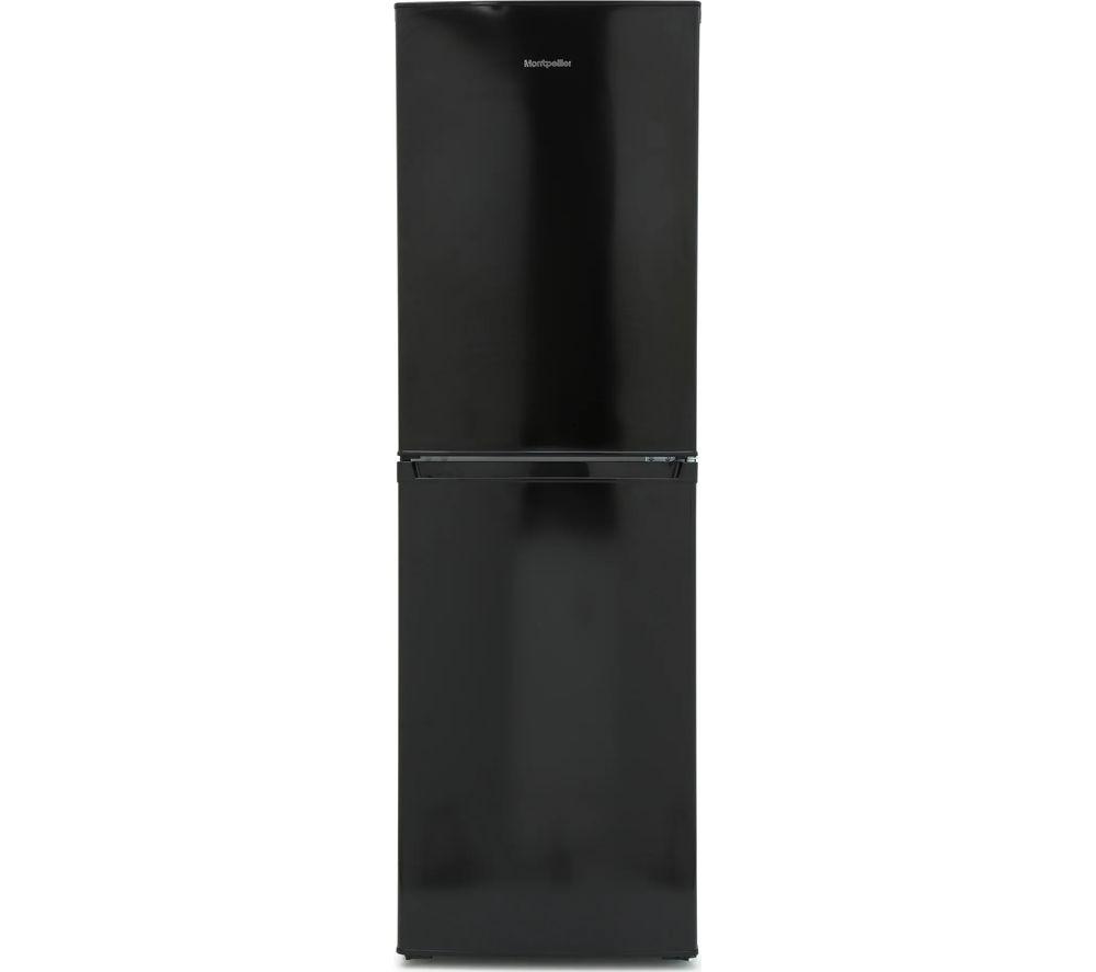 MONTPELLIER MS175BK 50/50 Fridge Freezer - Black