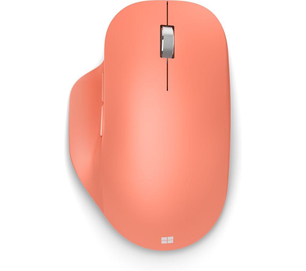 MICROSOFT Ergonomic Bluetooth Wireless BlueTrack Mouse - Peach