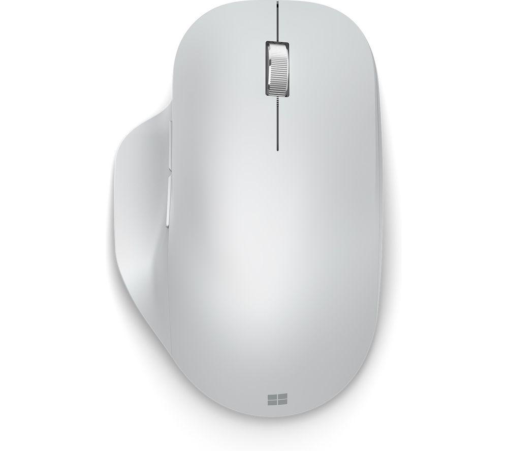 MICROSOFT Ergonomic Bluetooth Wireless BlueTrack Mouse - Glacier  Silver/Grey