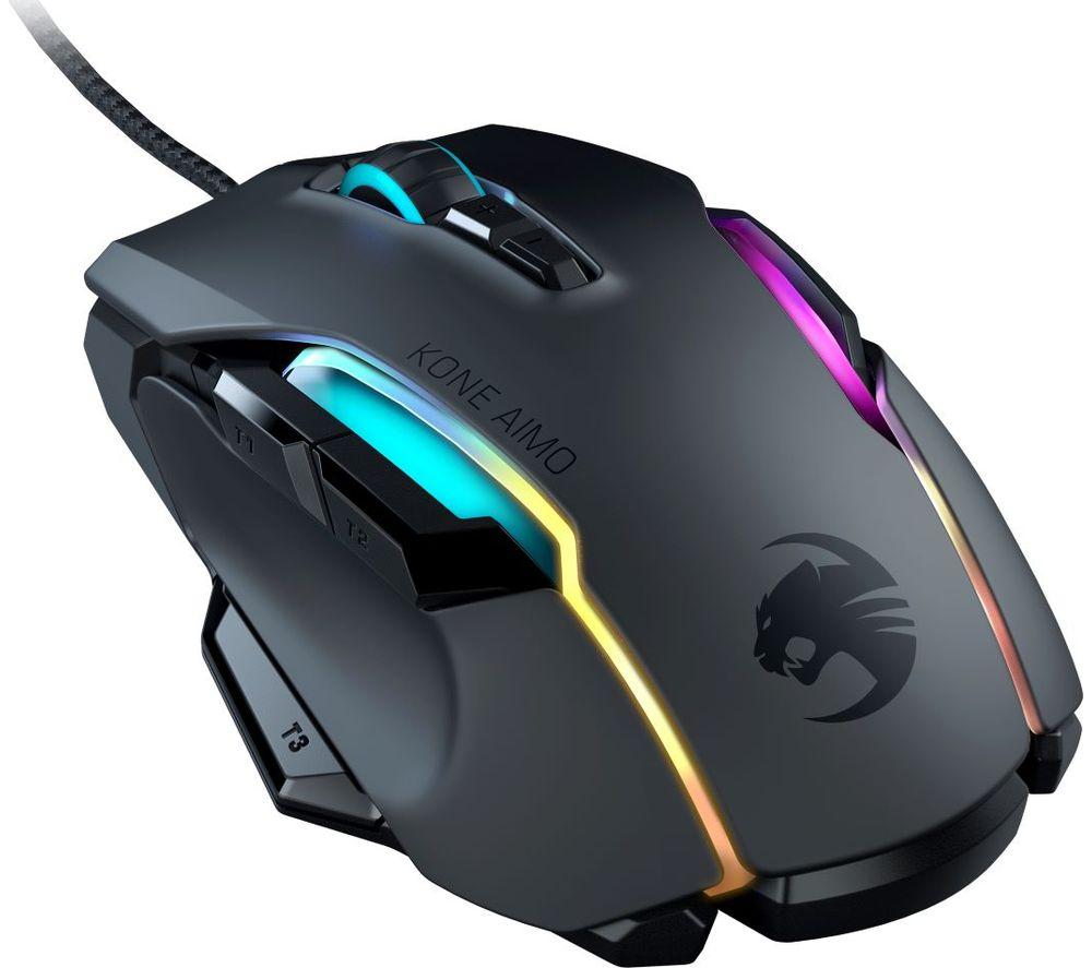 ROCCAT Kone AIMO RGB Optical Gaming Mouse  Black