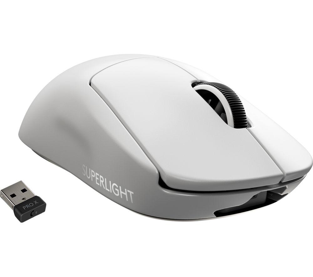 LOGITECH G PRO X Superlight Wireless Optical Gaming Mouse  White