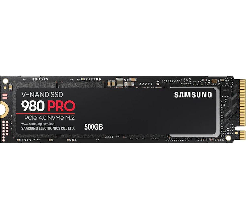 SAMSUNG 980 PRO M.2 Internal SSD - 500 GB  Black