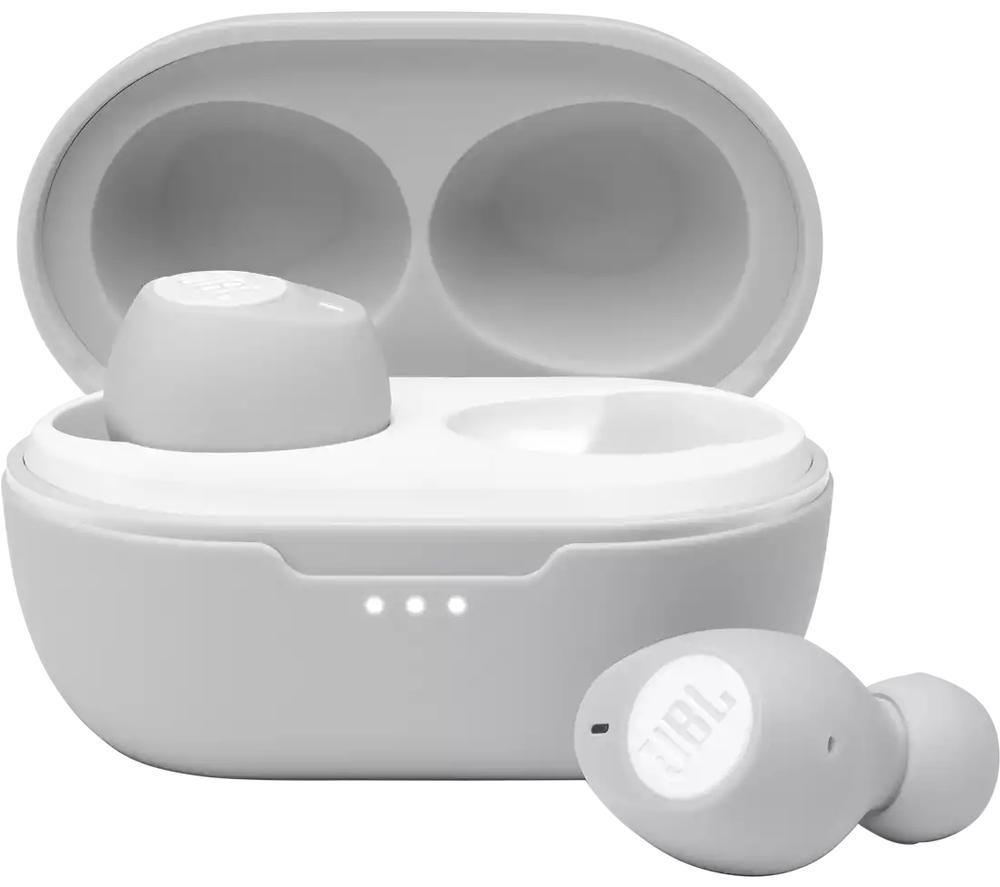 JBL Tune 115TWS Wireless Bluetooth Earbuds - White