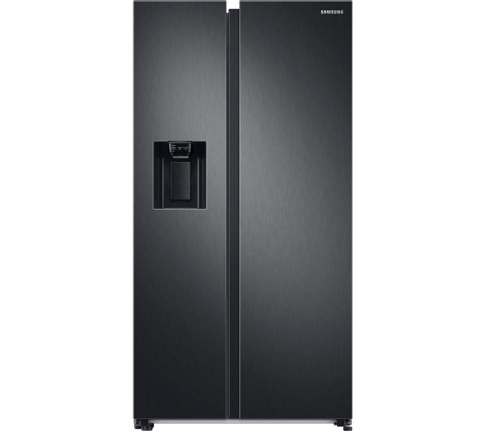 SAMSUNG RS8000 RS68A8530B1/EU American-Style Fridge Freezer - Black Steel