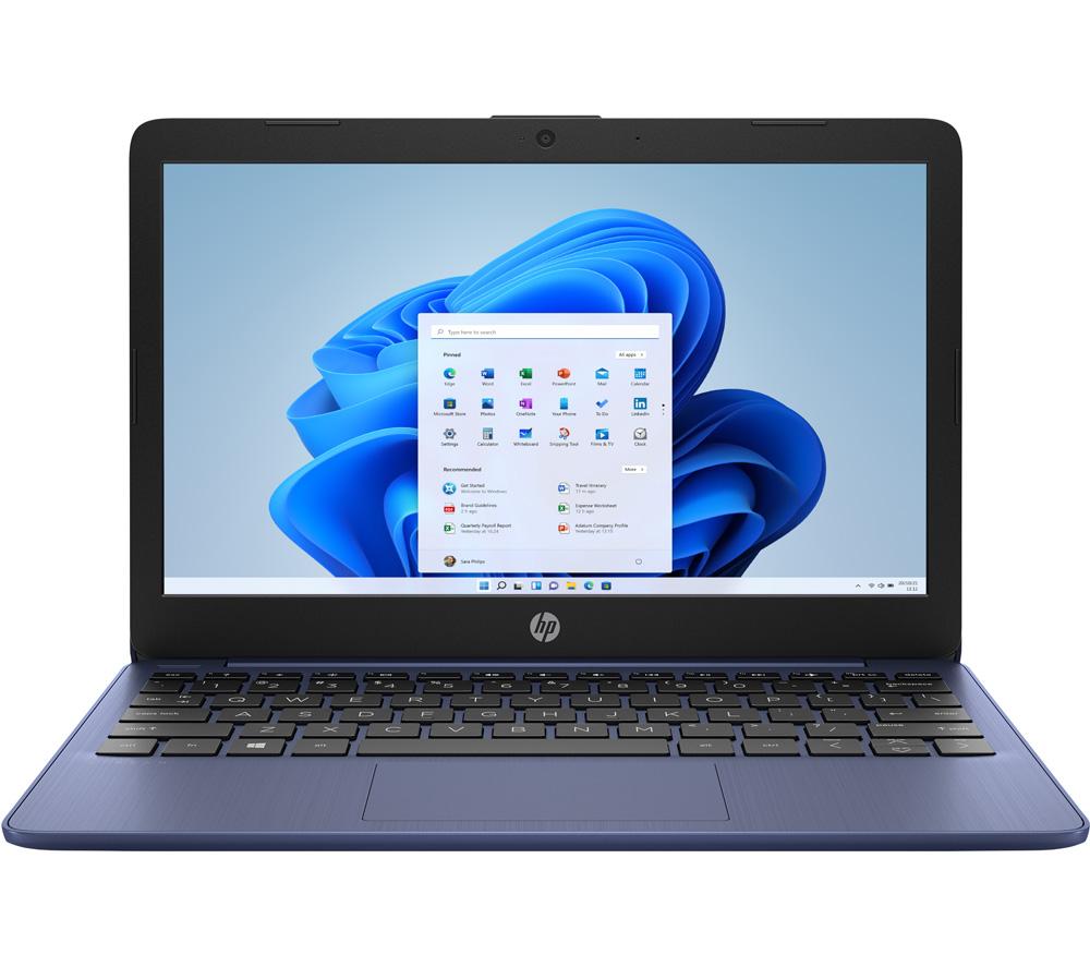 HP Stream 11-ak0513sa 11.6inch Laptop - IntelCeleron  64 GB eMMC  Blue  Blue