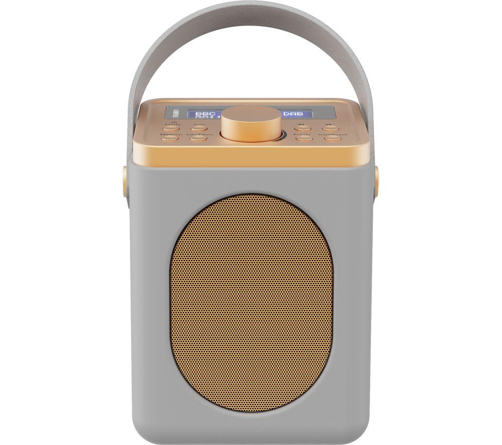 MAJORITY Little Shelford LSH-DAB-GRY UK Portable DAB Bluetooth Radio - Grey