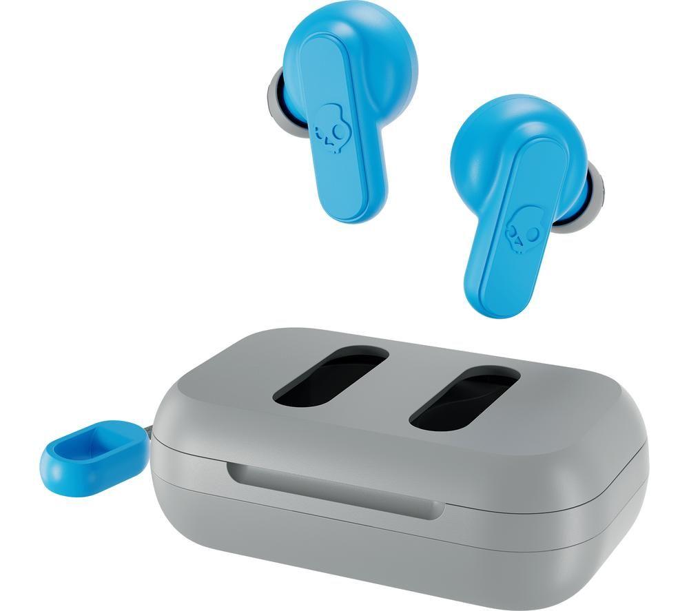 SKULLCANDY Dime Wireless Bluetooth Earphones - Light Grey