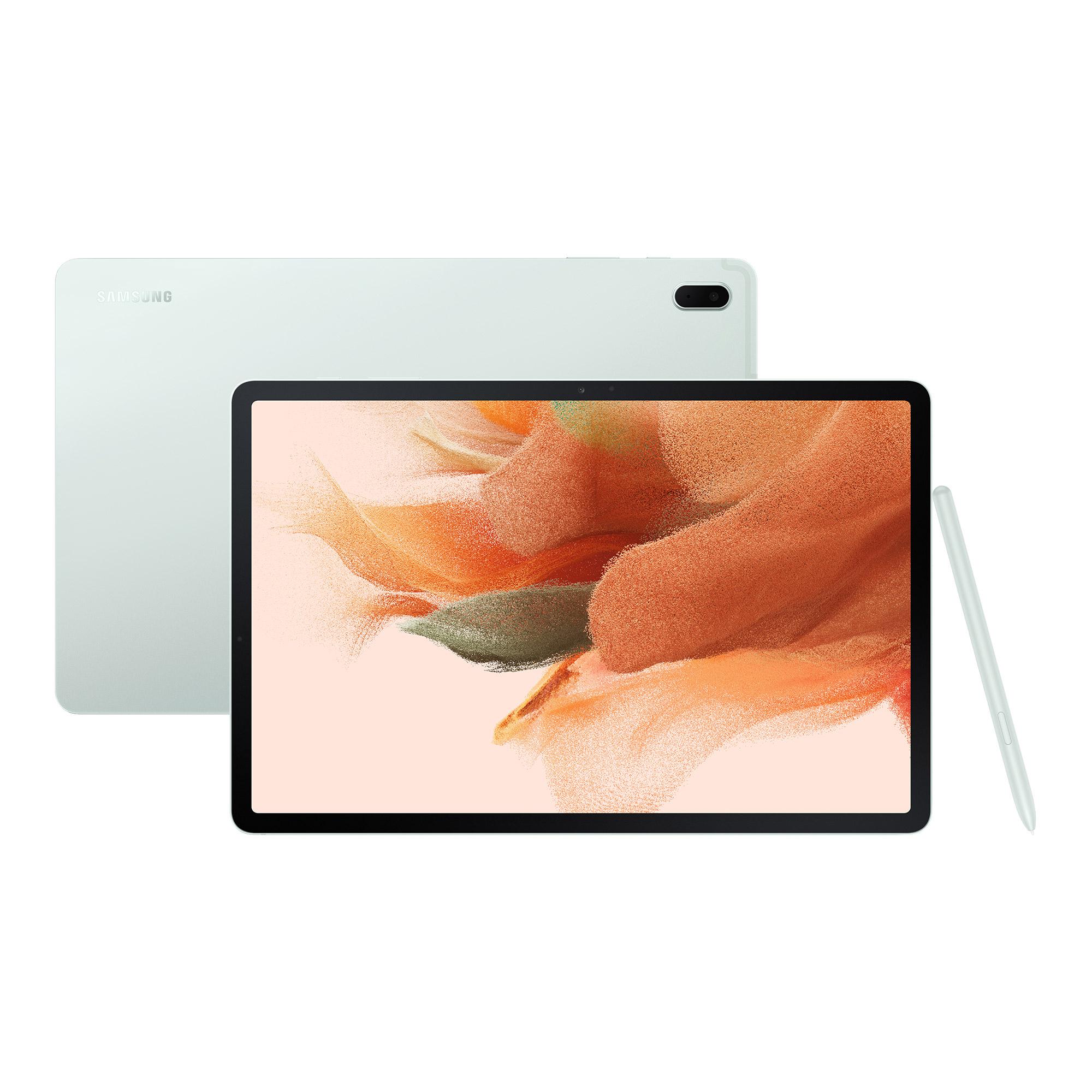 SAMSUNG Galaxy Tab S7 FE 12.4inch Tablet - 64 GB  Mystic Green  Green