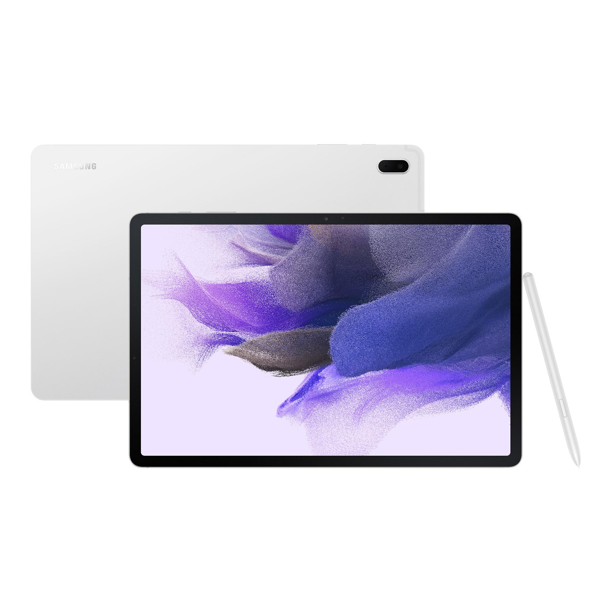 SAMSUNG Galaxy Tab S7 FE 12.4inch Tablet - 64 GB  Mystic Silver  Silver/Grey