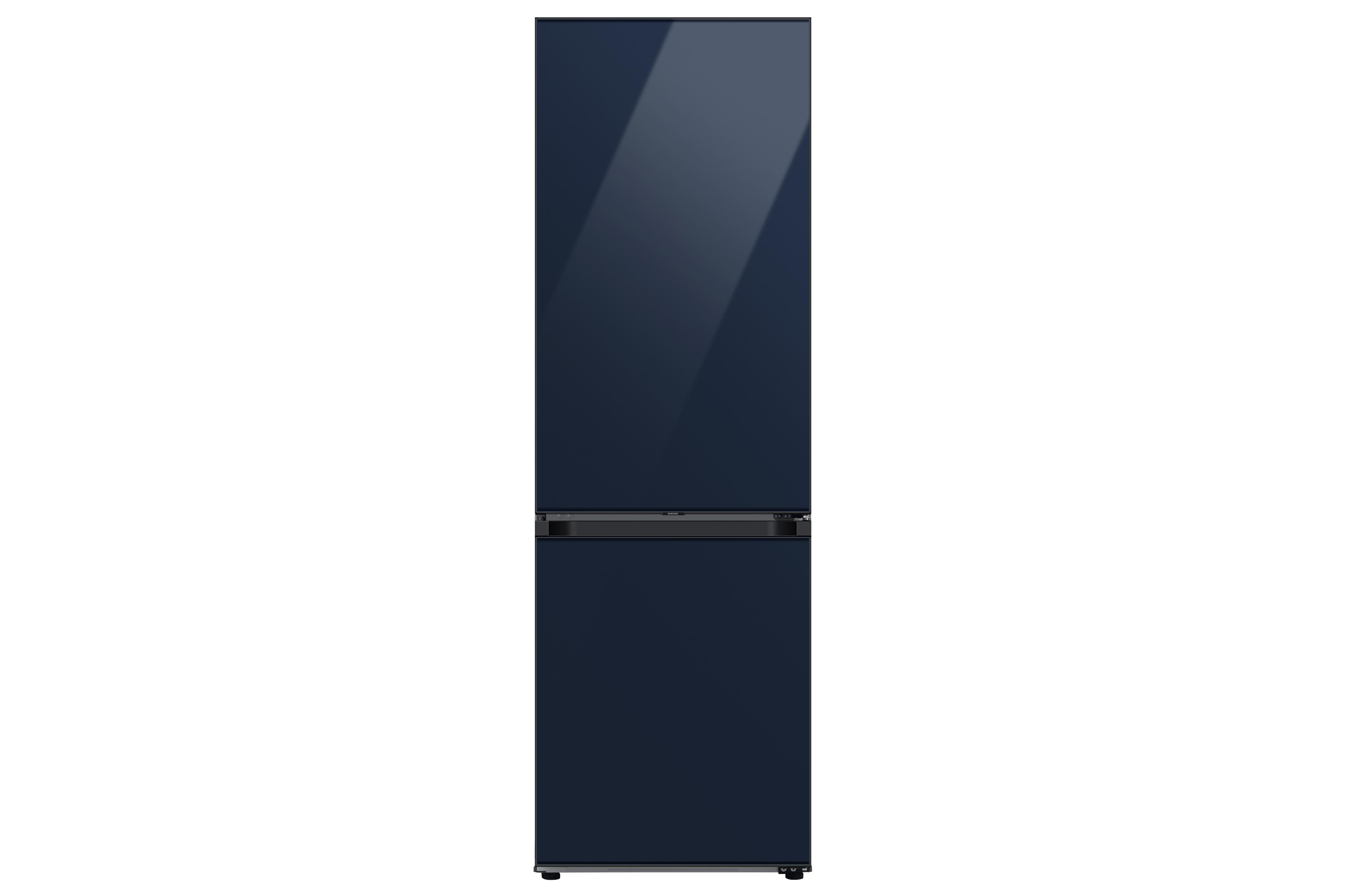 SAMSUNG Bespoke RB34A6B2E41/EU 70/30 Fridge Freezer - Glam Navy