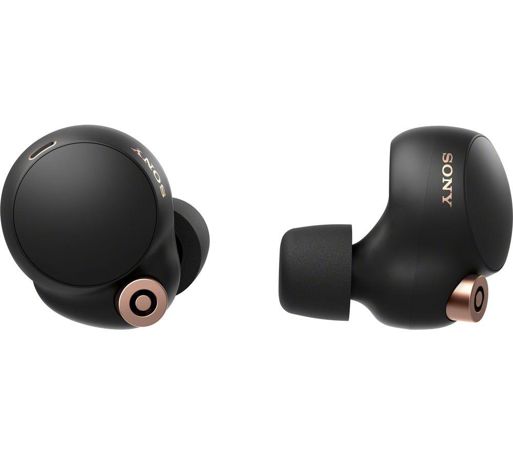 SONY WF-1000XM4 Wireless Bluetooth Noise-Cancelling Earbuds - Black