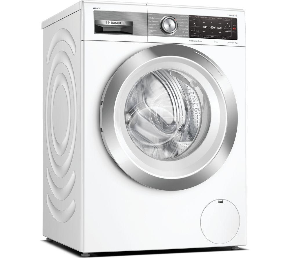 BOSCH Serie 8 WAV28EH3GB WiFi-enabled 9 kg 1400 Spin Washing Machine - White