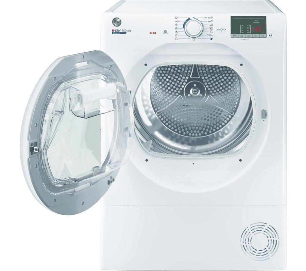 HOOVER H-Dry 300 HLE C10DE WiFi-enabled 10 kg Condenser Tumble Dryer - White