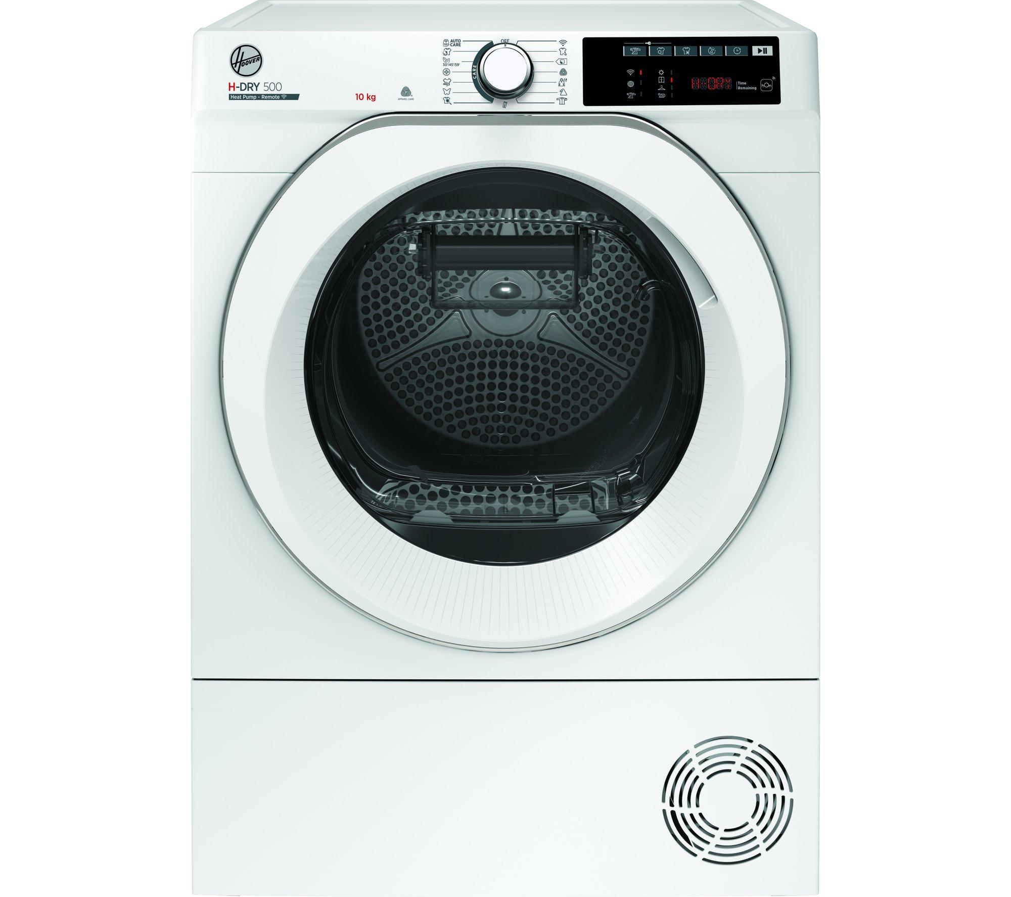HOOVER H-Dry 300 HLE H8A2TE WiFi-enabled 8 kg Heat Pump Tumble Dryer - White