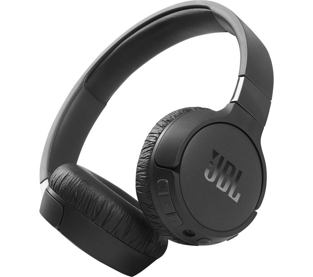 JBL Tune 660NC Wireless Bluetooth Noise-Cancelling Headphones - Black
