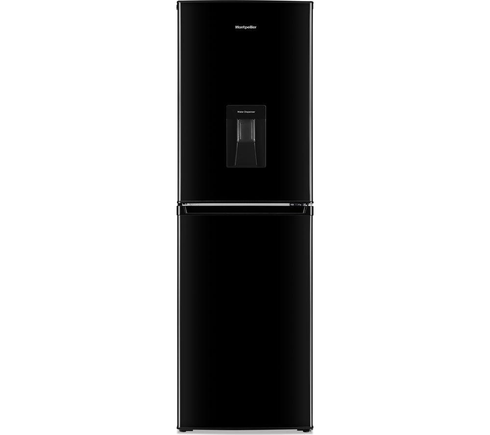 MONTPELLIER MS175DBK 50/50 Fridge Freezer - Black