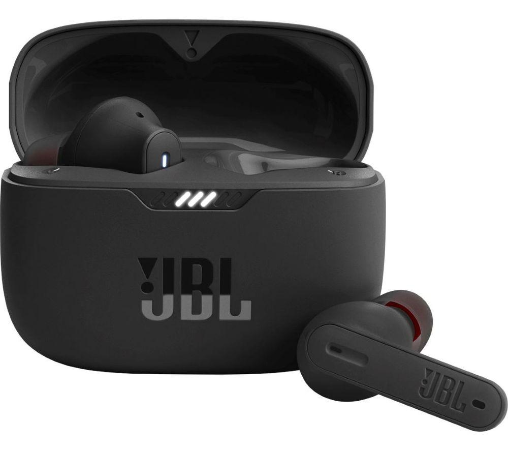 JBL Tune 230TWS Wireless Bluetooth Noise-Cancelling Earbuds - Black