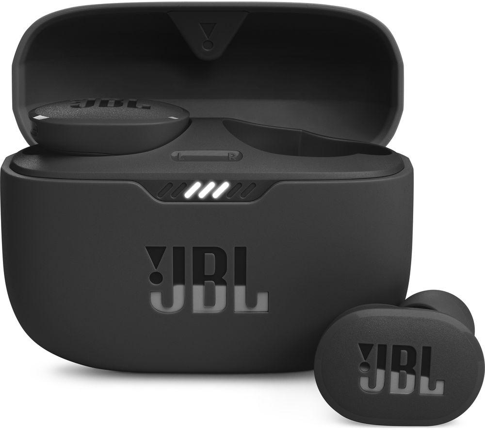 JBL Tune 130NC Wireless Bluetooth Noise-Cancelling Earbuds - Black