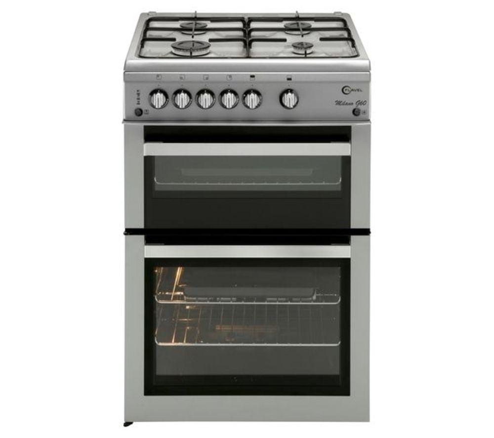 FLAVEL ML61NDSP Gas Cooker - Silver