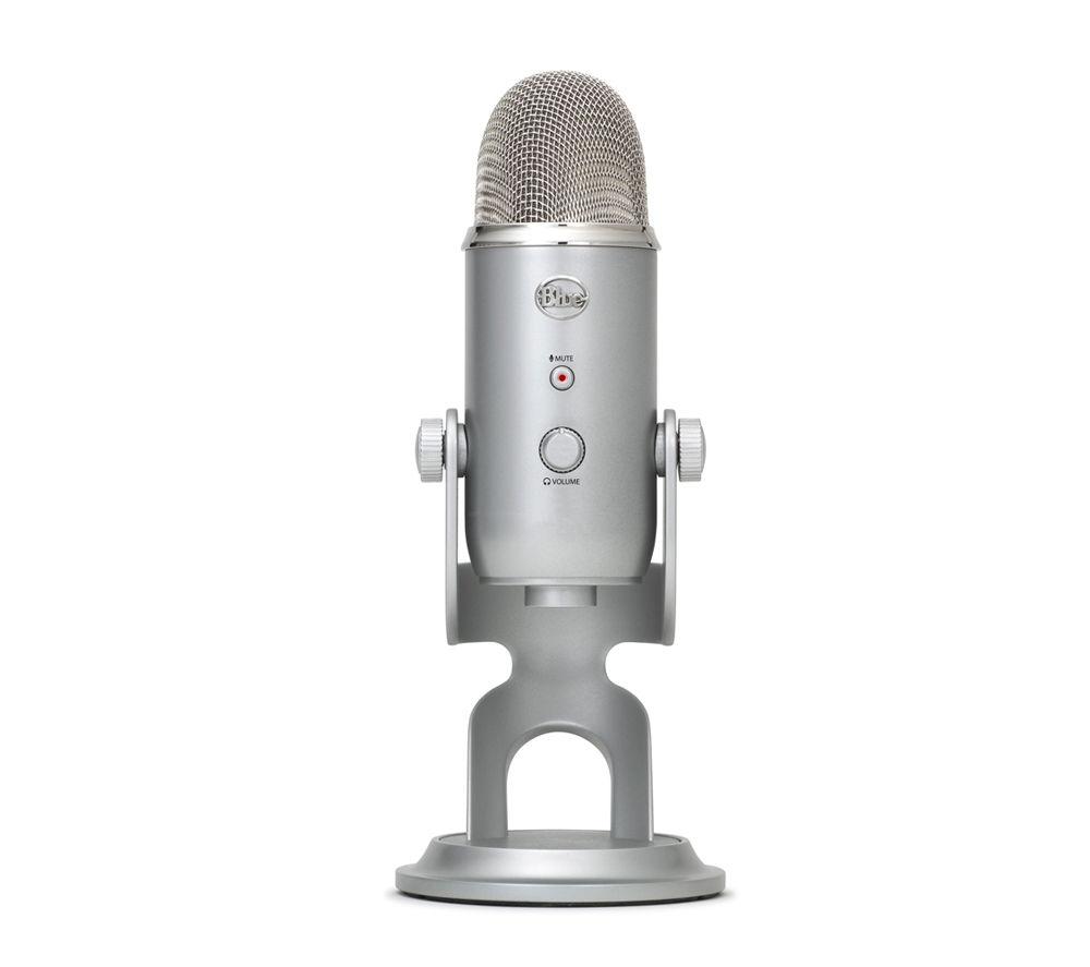BLUE Yeti Professional USB Microphone - Silver