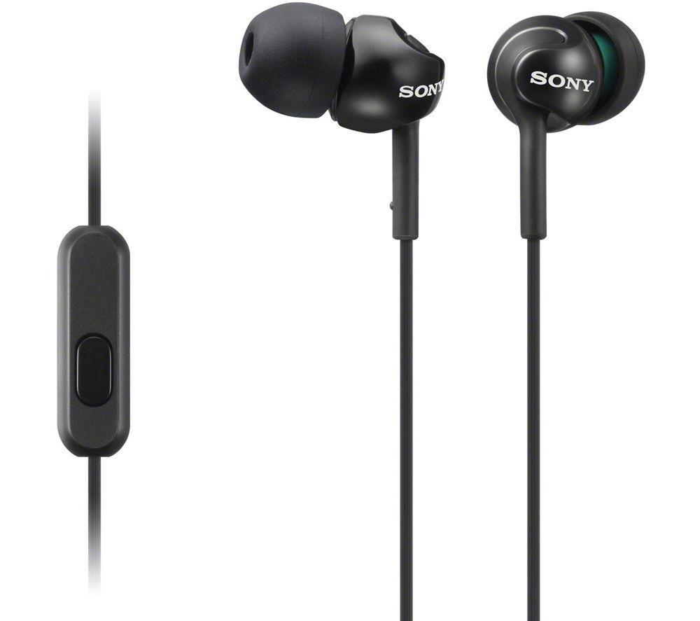 SONY MDR-EX110APB Headphones - Black